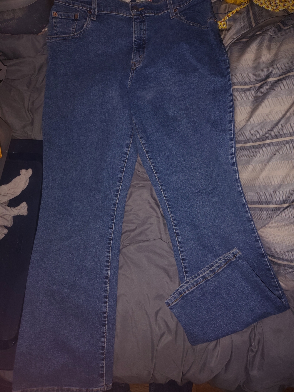 Levi's Dark Blue Classic Relaxed Fit Bootcut Jeans Sz. 14M